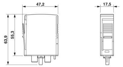 PHOENIX CONTACT F-MS-T1 / T2 50ST