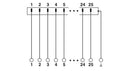 PHOENIX CONTACT FLKM-D25 SUB/S