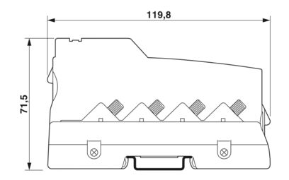 PHOENIX CONTACT IBS IL 24 BK-LK / 45-PAC