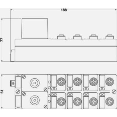 PHOENIX CONTACT IBS SAB 24 DI 8/8