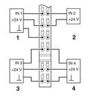 PHOENIX CONTACT IB IL 24 DI 4-PAC