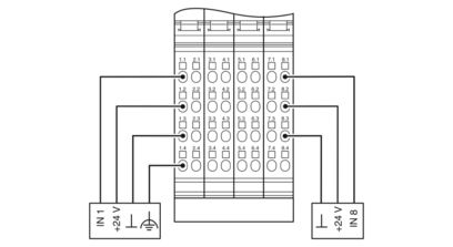 PHOENIX CONTACT IB IL 24 DI 8 PAC gebraucht