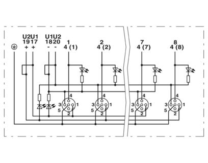 PHOENIX CONTACT SACB-4/4-LC-90 gebraucht